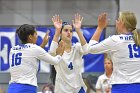 Volleyball vs MHC  Wheaton Women's Volleyball vs Mount Holyoke College. - Photo by Keith Nordstrom : Wheaton, Volleyball
